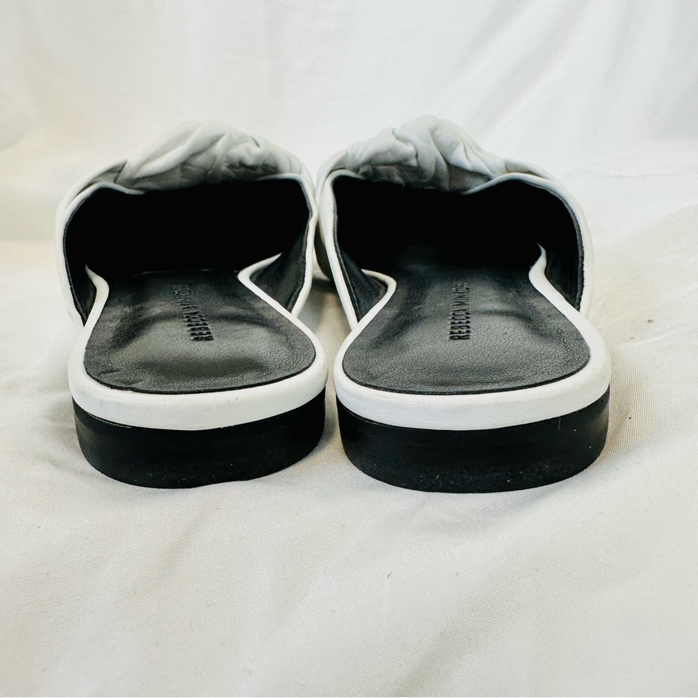 Rebecca Minkoff Coretta White Leather Mules - Picture 11 of 17